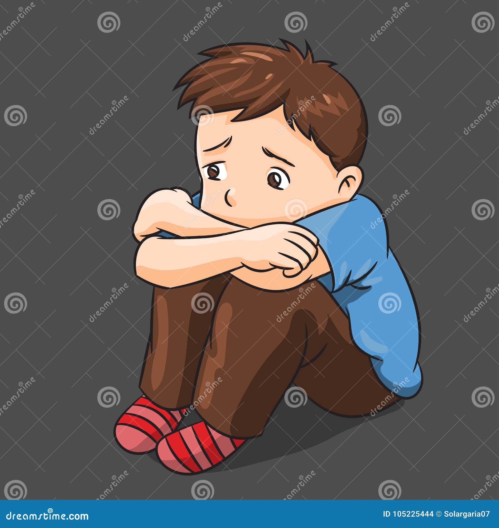 Cartoon Lonely Boy - Vector Illustration Stock Vector - Illustration of person, face: 105225444 Cartoon Lonely Boy - Vector Illustration Stock Vector - Illustration of person, face: 105225444