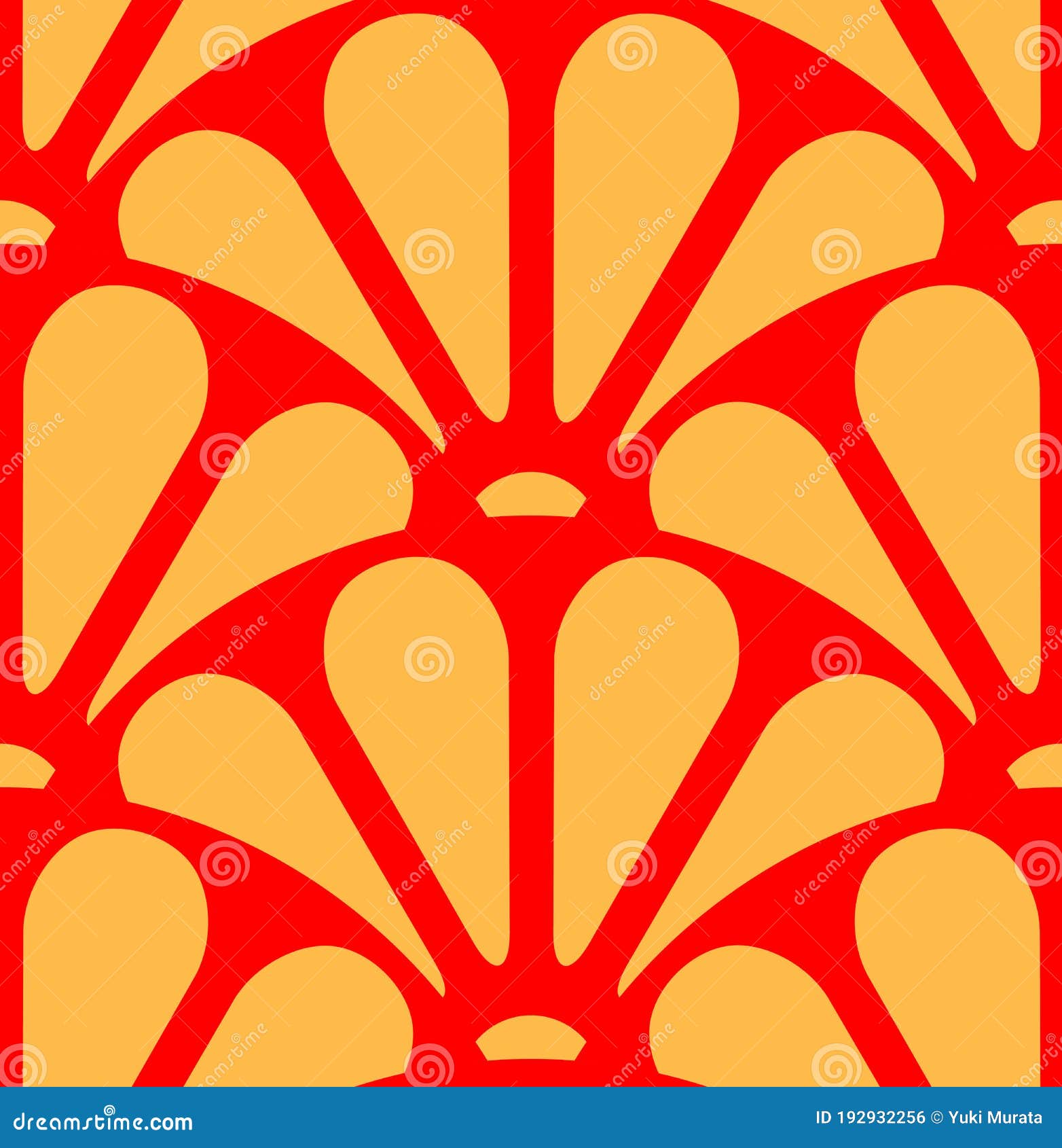 Circular Chrysanthemum Japanese Pattern Stock Vector Illustration of symbols, style 192932256