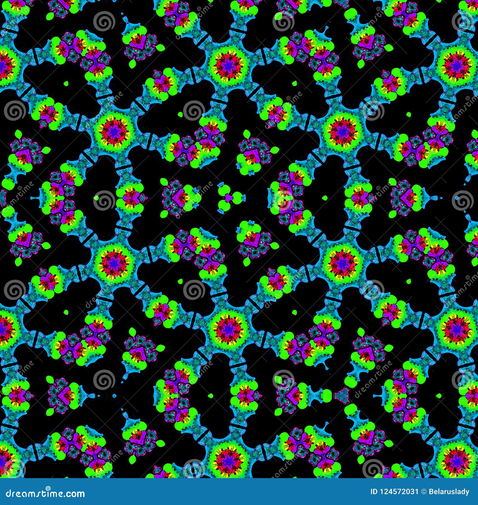 Illustration Colorée Daquarelle Moderne Fond Géométrique
