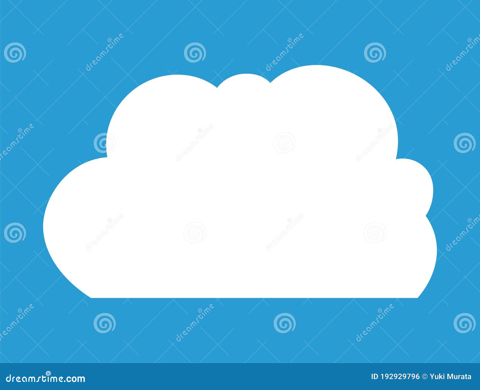 Cute Cartoon clouds stock vector. Illustration of mark 192929796