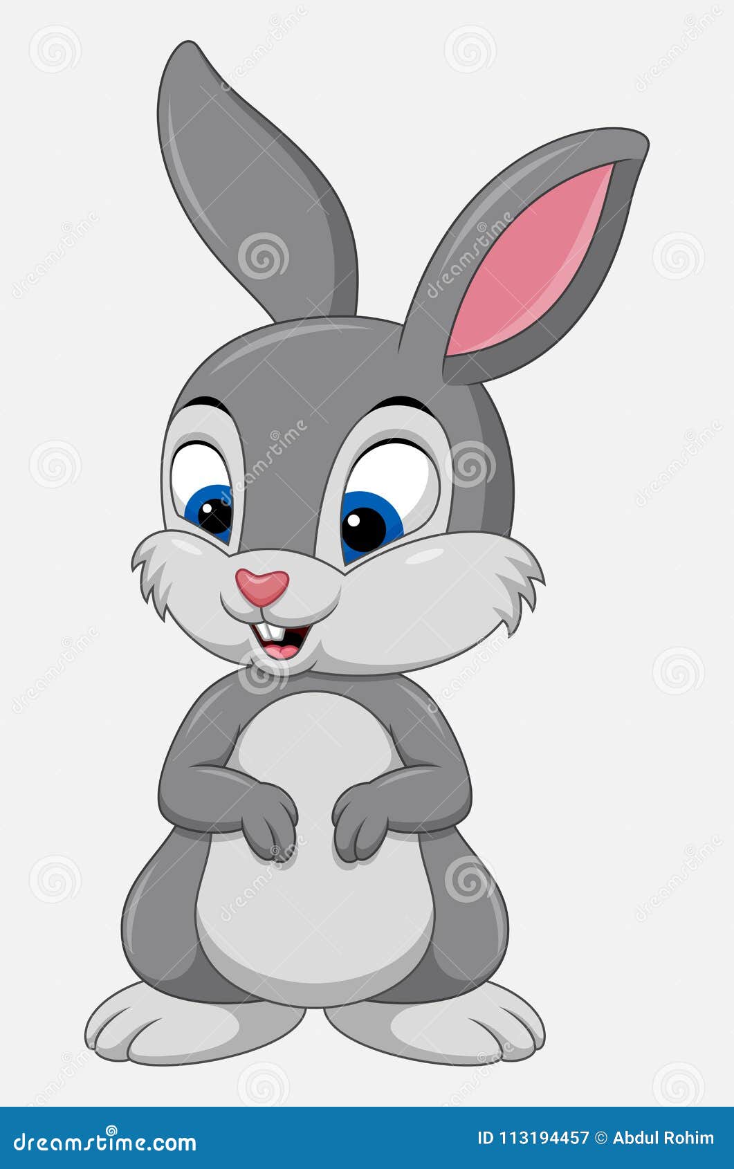 Cute Rabbit Cartoon Isolated on White Background Stock Vector - Illustration of holiday, face: 113194457 Cute Rabbit Cartoon Isolated on White Background Stock Vector - Illustration of holiday, face: 113194457