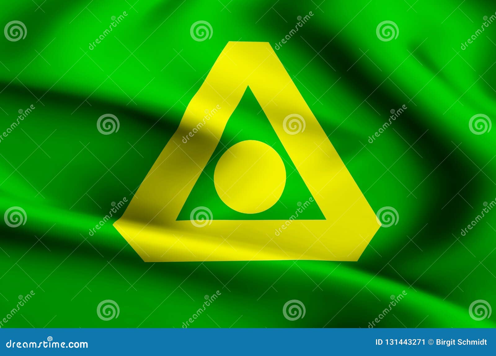 Illustration De Drapeau De ColombieBritannique De Delta Illustration