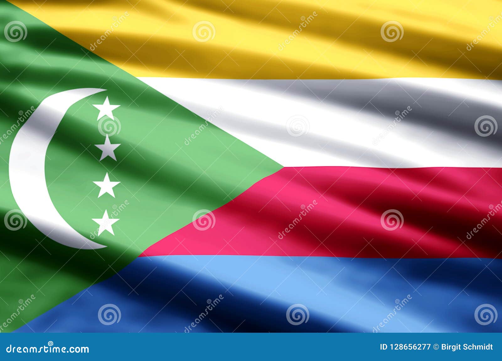 Drapeau des Comores 