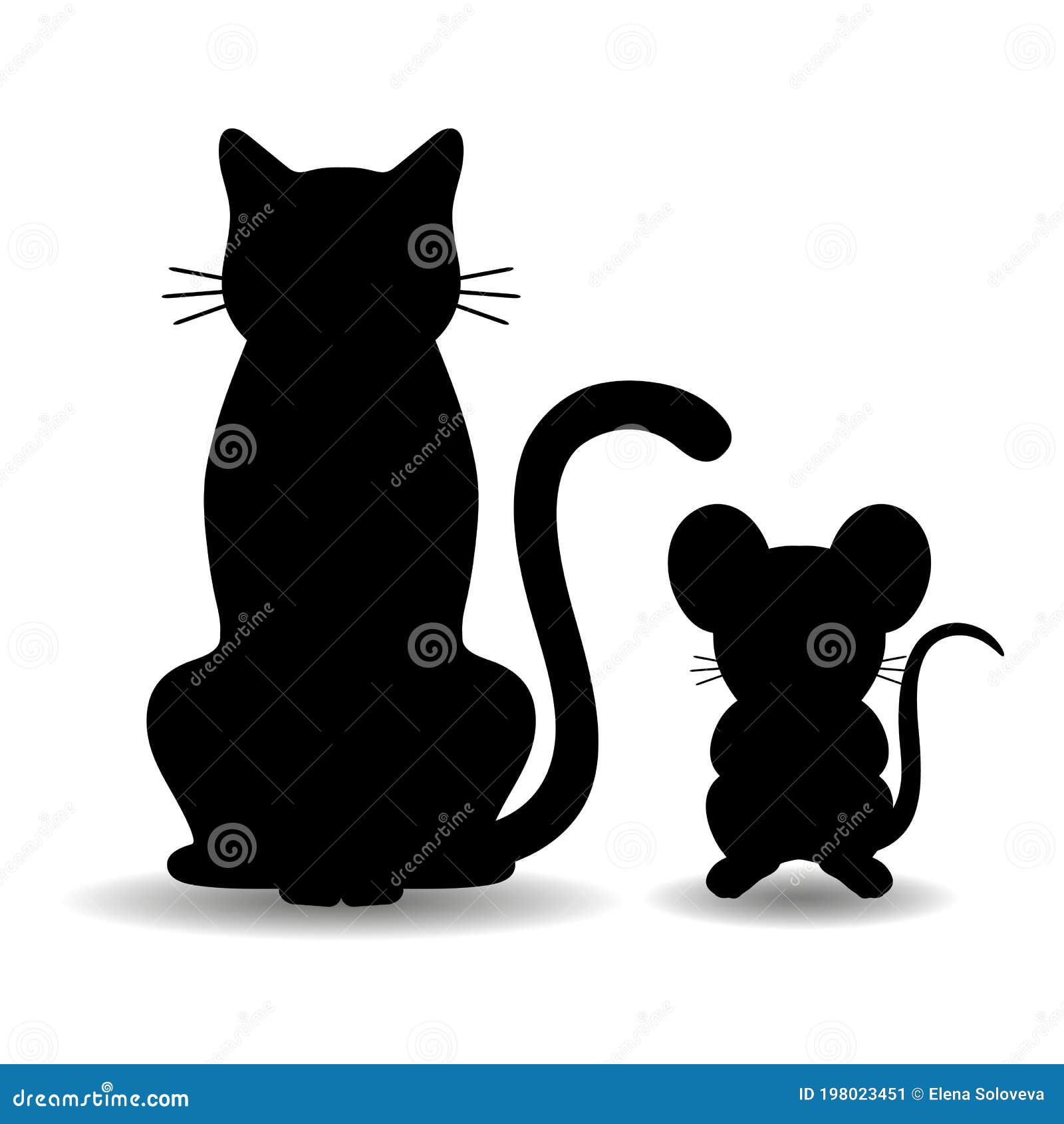 Souris Noir Et Blanc