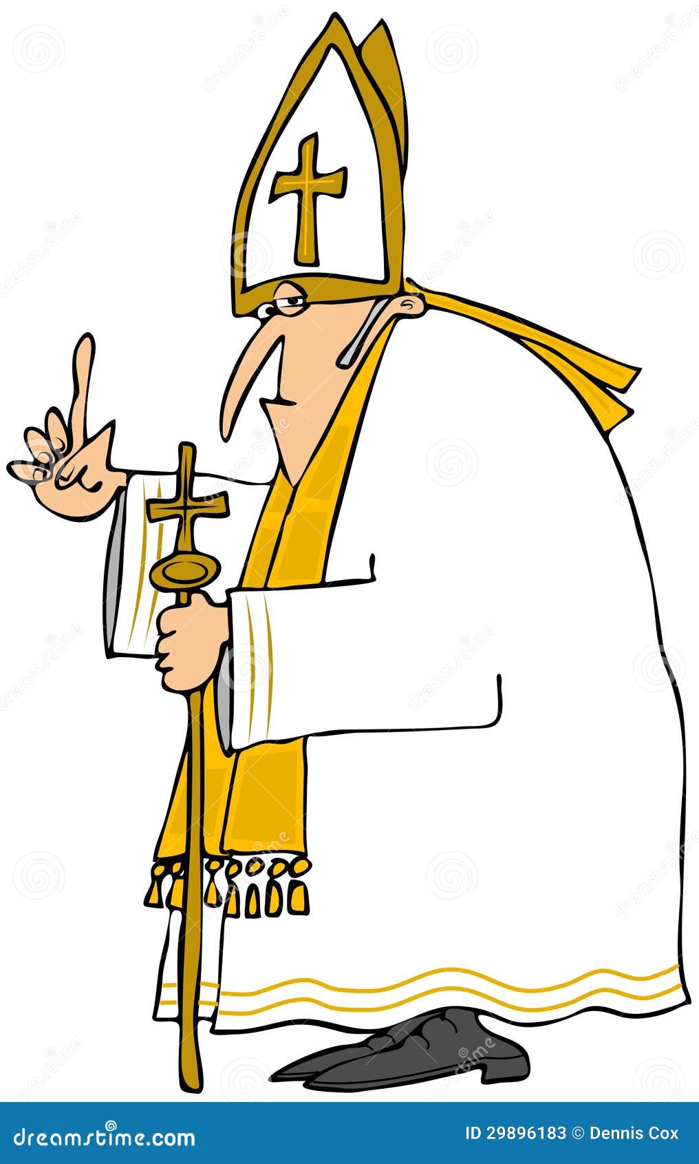 pope in white
