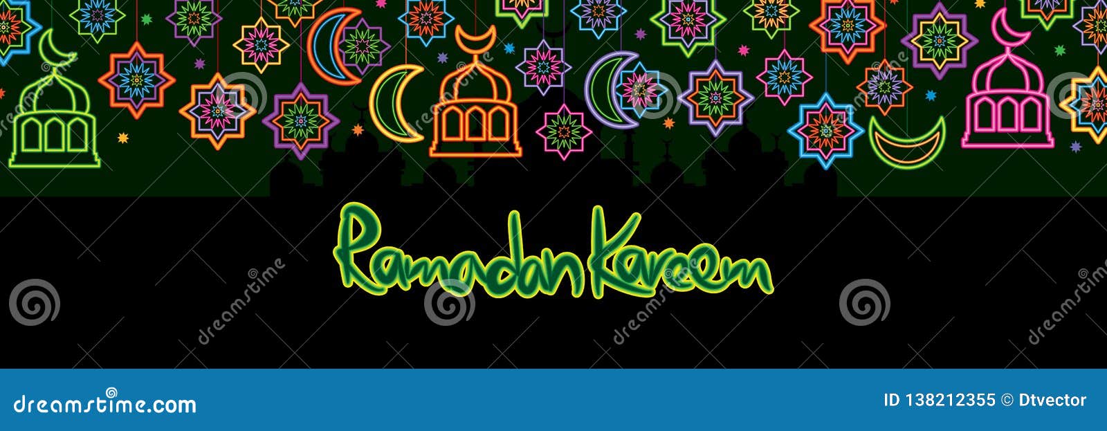 singapore malay hari raya haji neon hang banner