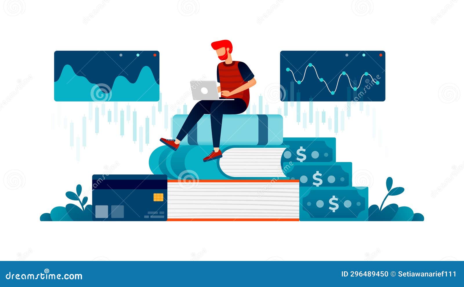 Students Finance Isolated Cartoon Vector Illustrations Se students-finance-isolated-cartoon-vector-illustrations-se
