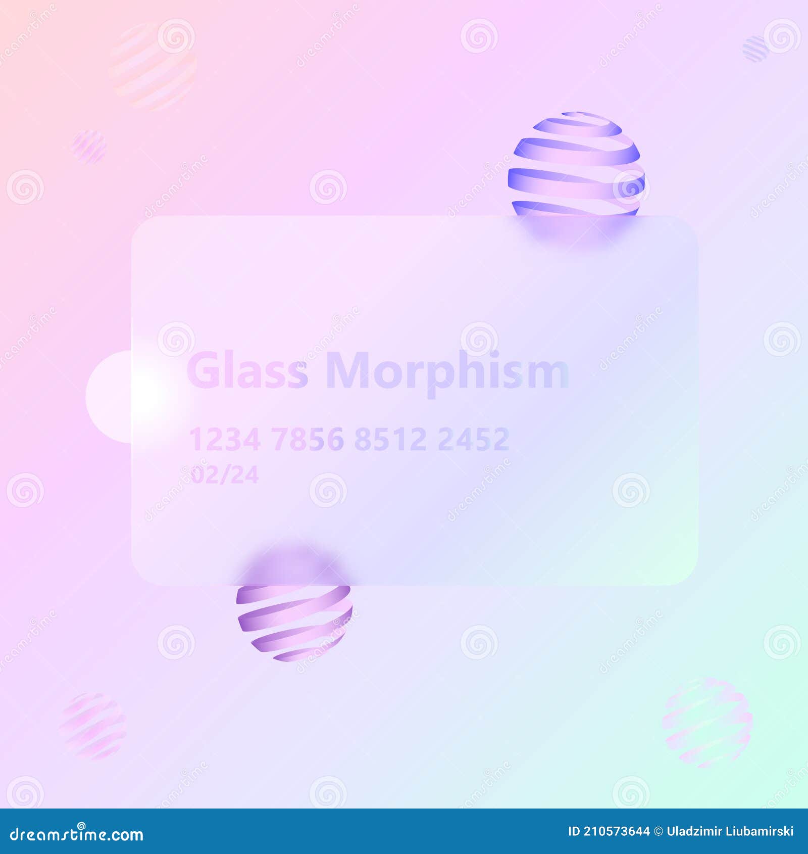 Frosted Glass Effect - 3D