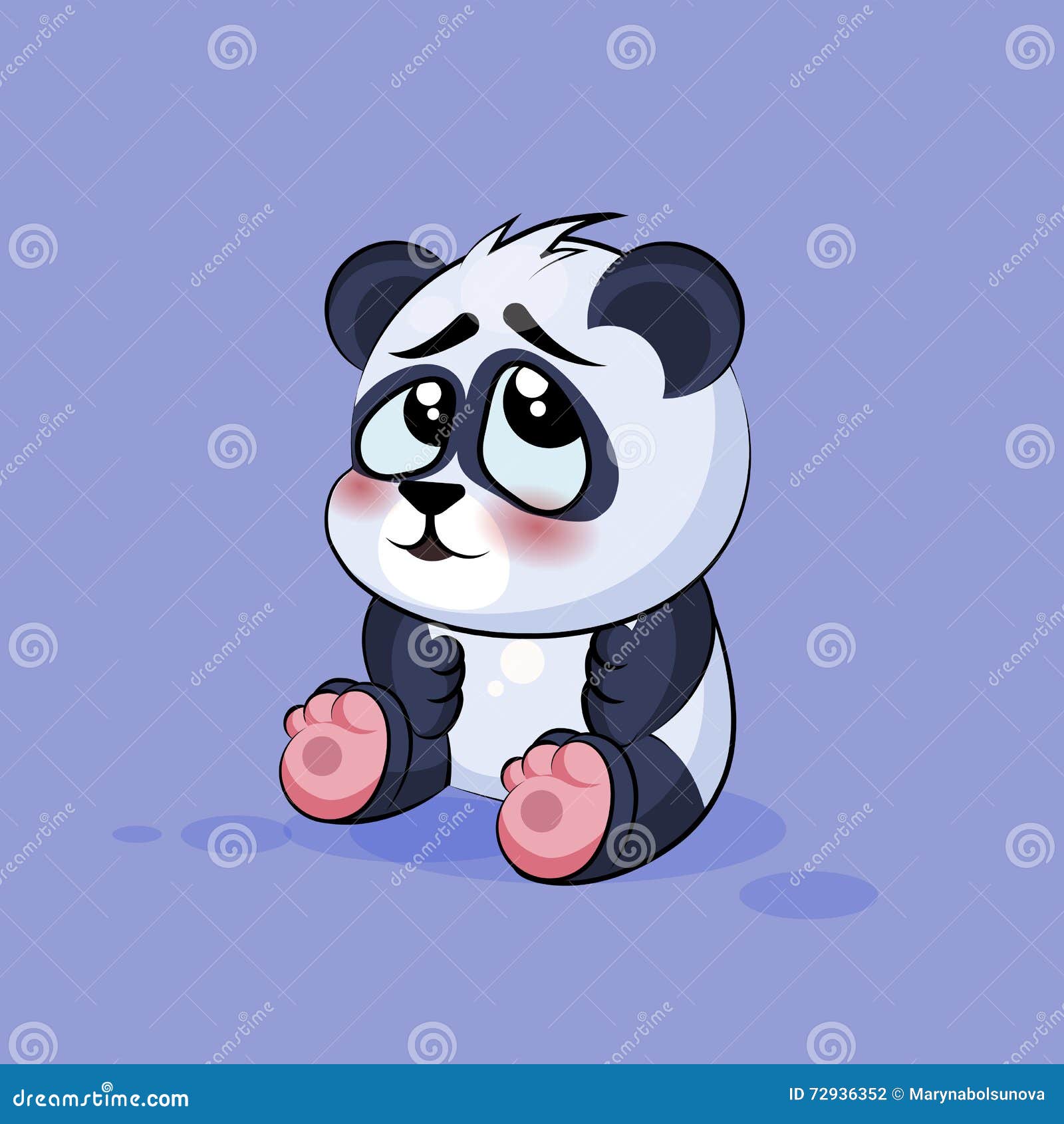 Illustration Emoji Character Cartoon Panda Embarrassed, Shy and Blushes Sticker Emoticon Stock Vector - Illustration of animal, emotion: 72936352 Illustration Emoji Character Cartoon Panda Embarrassed, Shy and Blushes Sticker Emoticon Stock Vector - Illustration of animal, emotion: 72936352