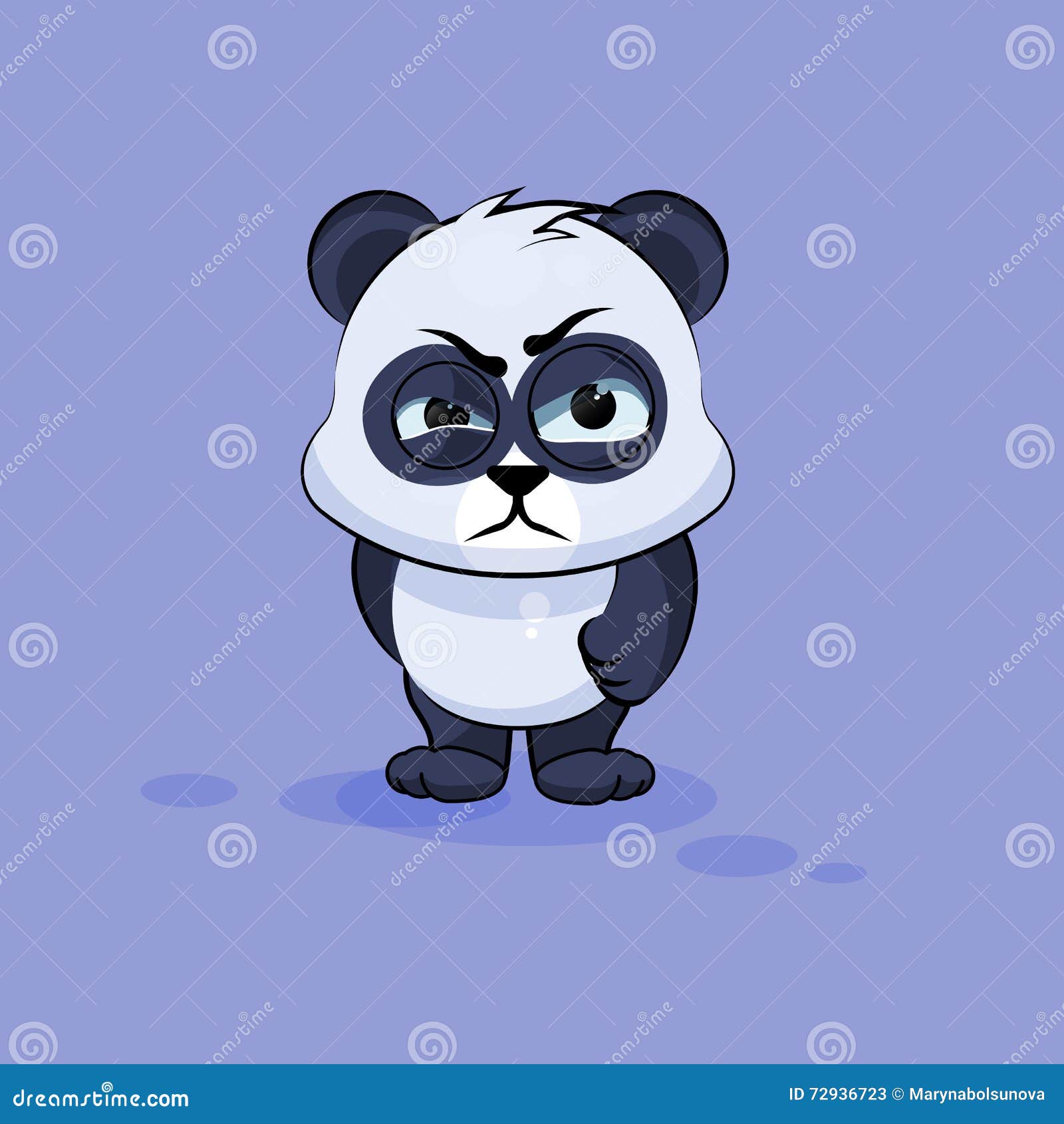 Illustration Emoji Character Cartoon Panda Sticker Emoticon with Angry Emotion Stock Vector - Illustration of personage, funny: 72936723 Illustration Emoji Character Cartoon Panda Sticker Emoticon with Angry Emotion Stock Vector - Illustration of personage, funny: 72936723