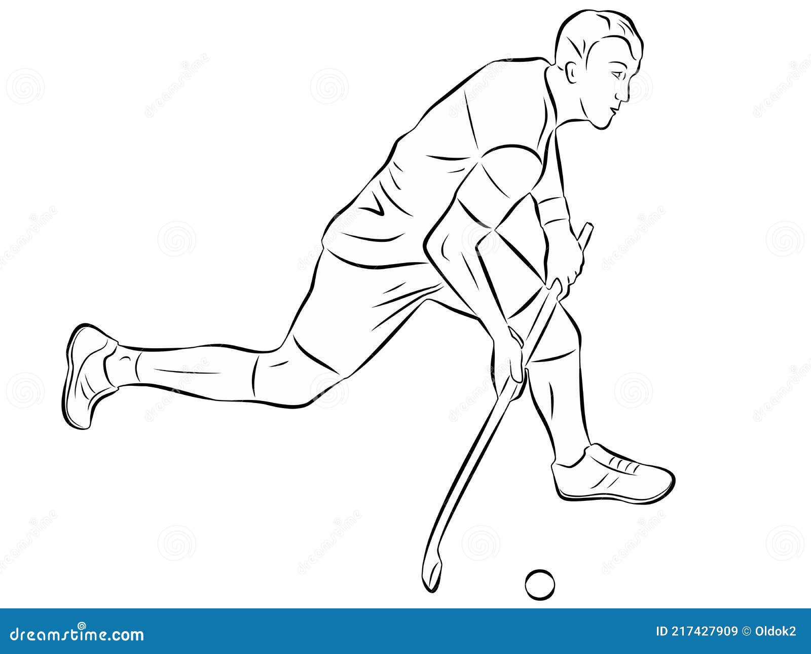 Hockey Sticks Crossed Royalty Free Stock SVG Vector and Clip Art