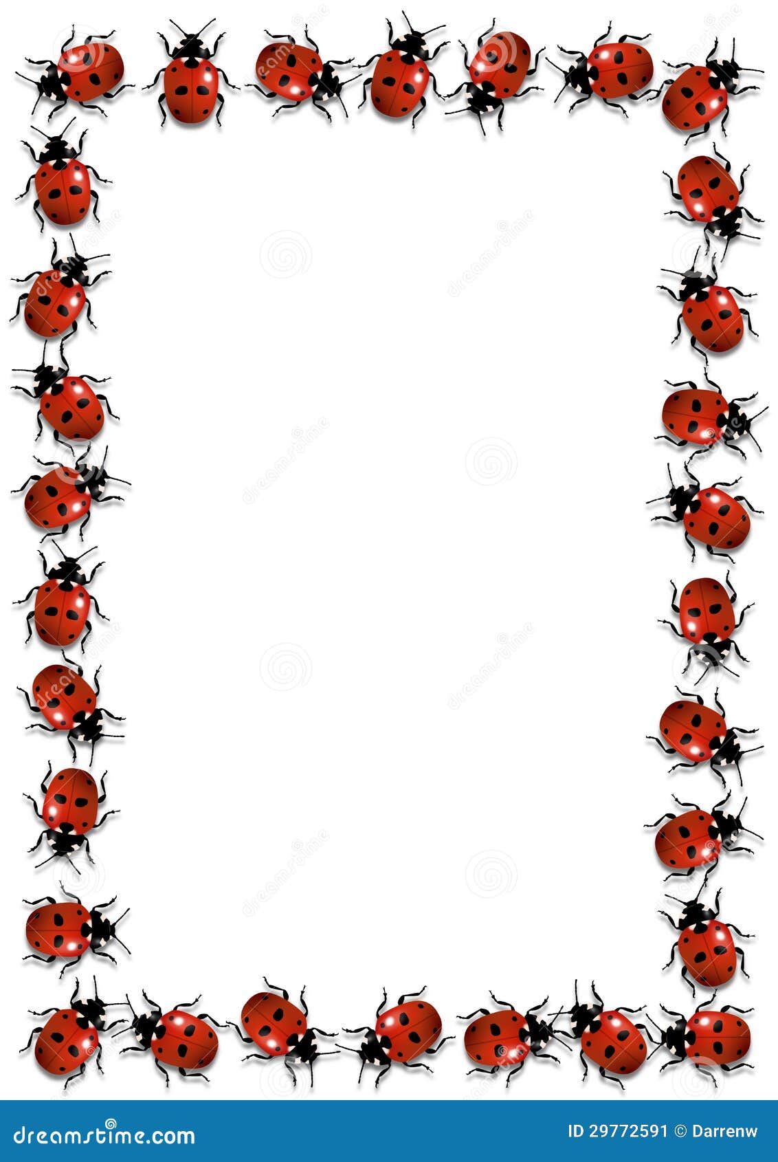 ladybug frame clipart - photo #9