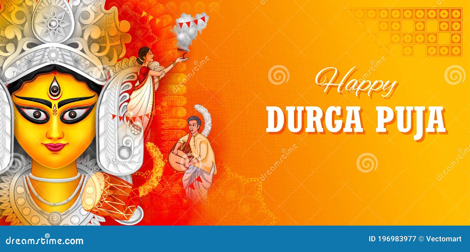 Durga Puja Banner Stock Illustrations – 3,154 Durga Puja Banner Stock  Illustrations, Vectors & Clipart - Dreamstime