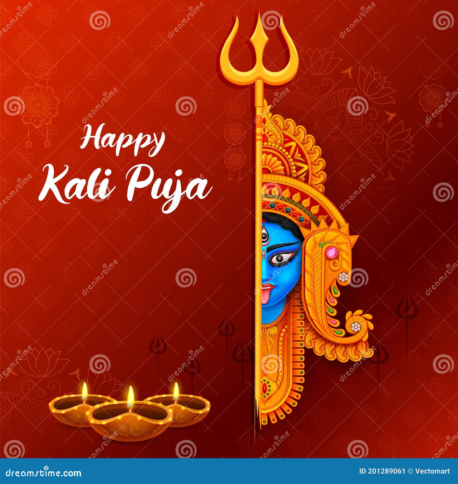 Nền Kali Pooja Diwali của ngày lễ Ấn Độ được lấy cảm hứng từ vẻ đẹp của nữ thần Kali Maa. Với những bức ảnh nền đầy sắc màu và hoa văn phức tạp, bạn sẽ được trải nghiệm sự trang trọng và tôn nghiêm của ngày lễ này.