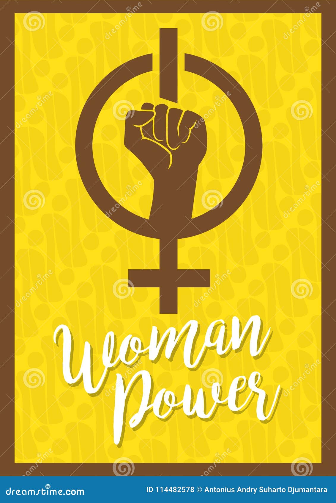 Woman Power Symbol | Poster