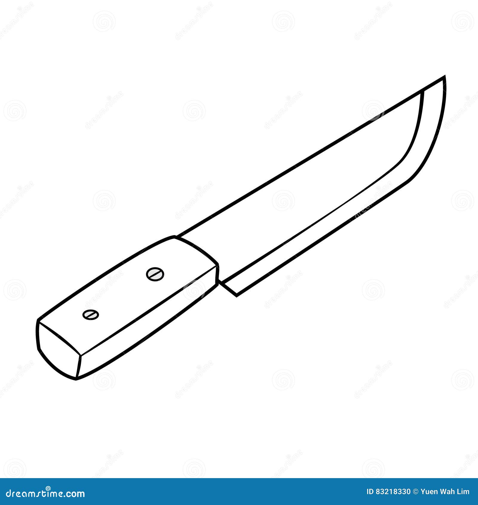 Illustration of Isolated Chef Knife Cartoon Drawing Stock Vector - Illustration of tool, food: 83218330 Illustration of Isolated Chef Knife Cartoon Drawing Stock Vector - Illustration of tool, food: 83218330
