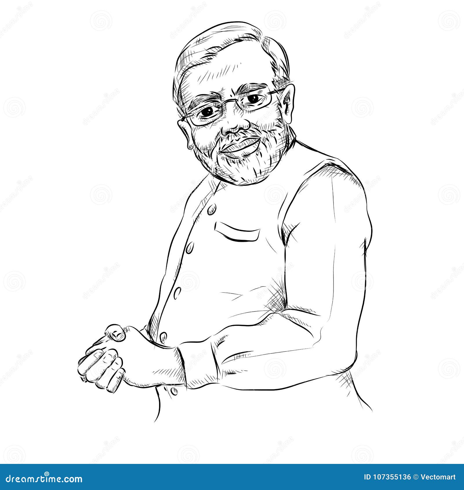 Isolated White Background with Indian Great Leader Narendra Modi Pride of  India Editorial Photo - Illustration of democracy, national: 107355136