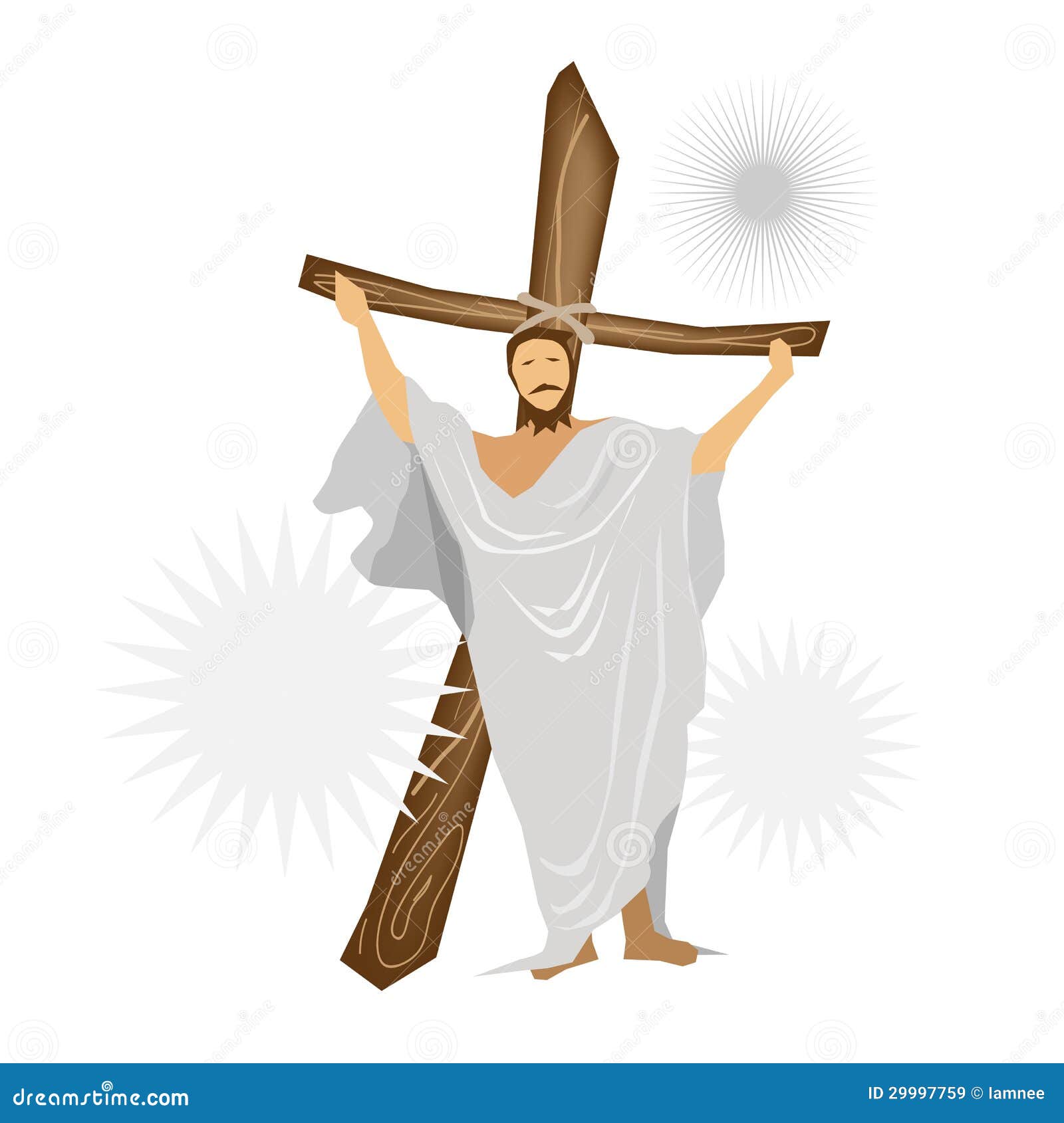 jesus christ on the cross clipart