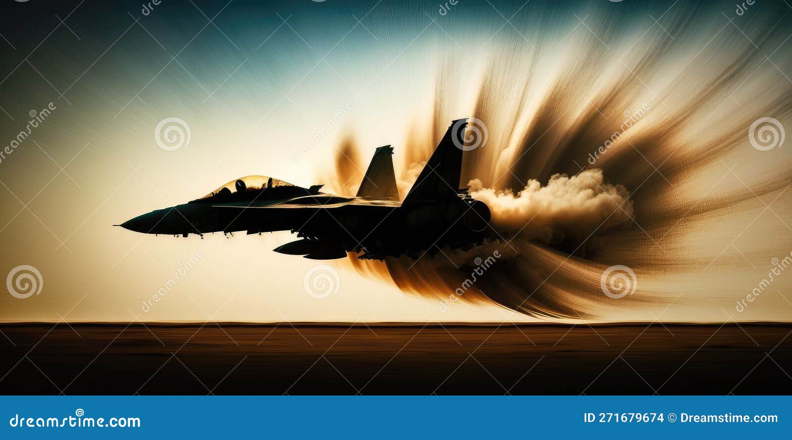 A Fighter Breaking The Sound Barrier Stock Illustration CartoonDealer a-fighter-breaking-the-sound-barrier-stock-illustration-cartoondealer