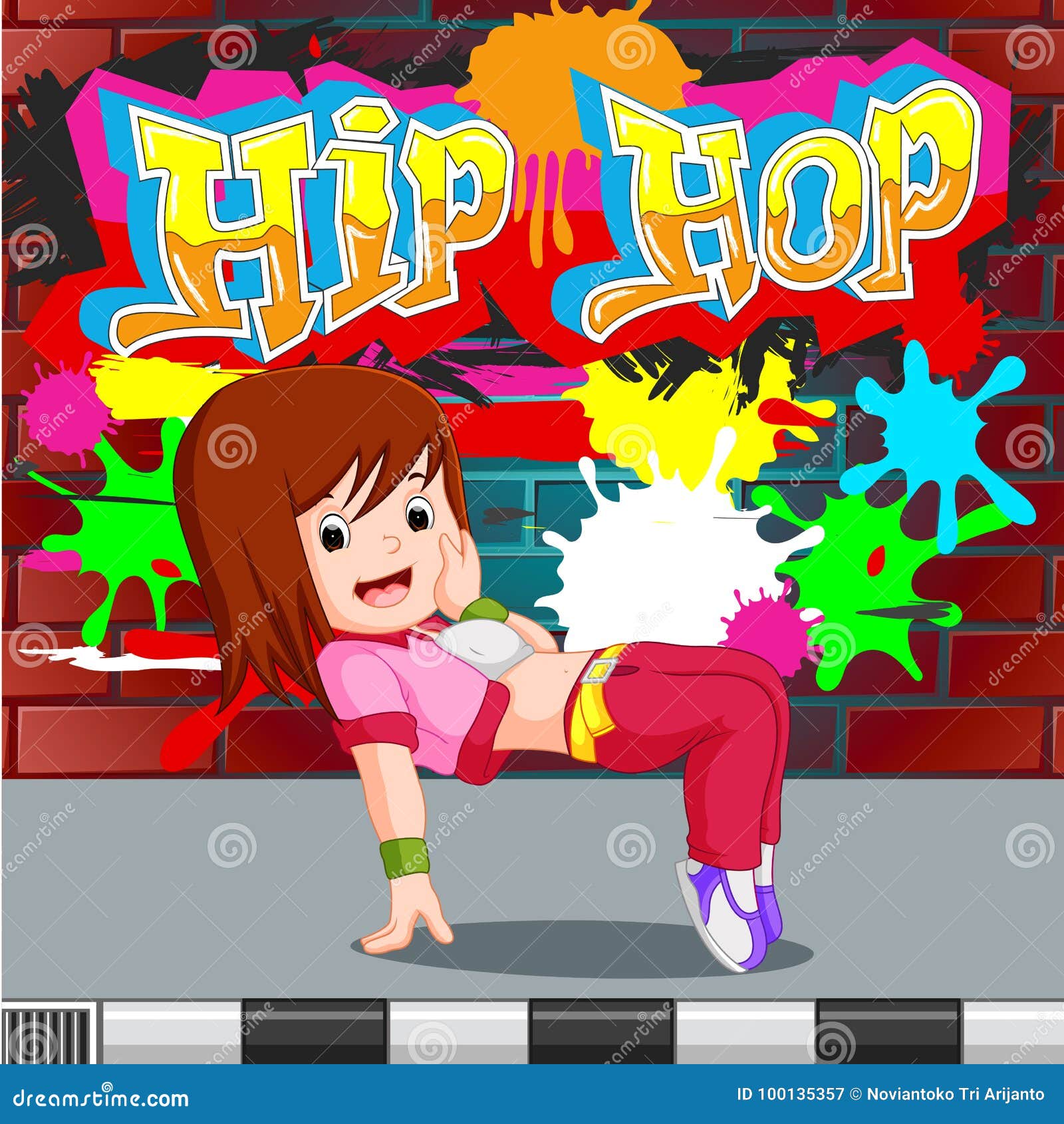 hip hop dancing animation
