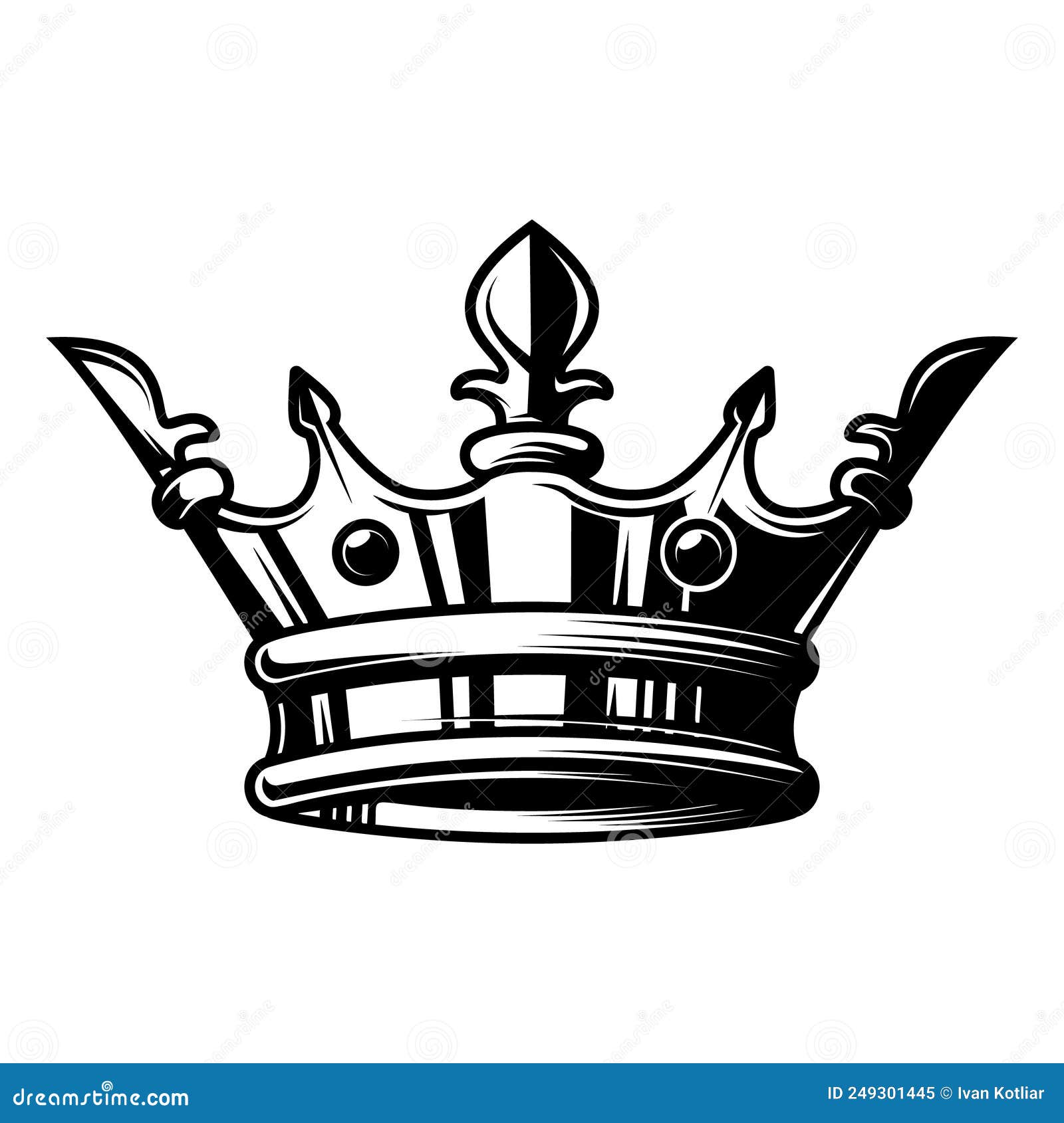 Illustration of King Crown in Monochrome Style. Design Element for Logo, Emblem, Sign, Poster, T Shirt Stock Vector - Illustration of sign, emperor: 249301445 Illustration of King Crown in Monochrome Style. Design Element for Logo, Emblem, Sign, Poster, T Shirt Stock Vector - Illustration of sign, emperor: 249301445