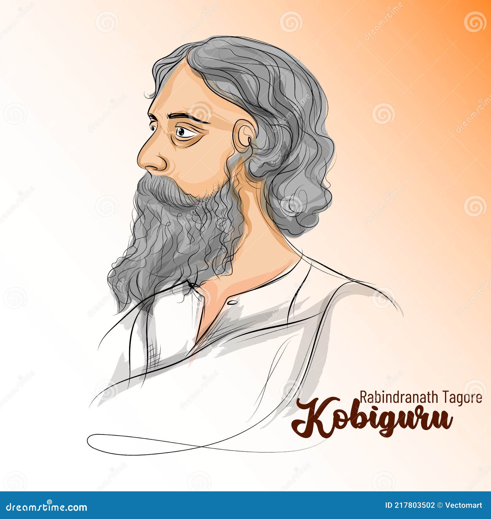 Rabindranath Tagore | Pencil sketch images, Princess cartoon, Easy drawings-saigonsouth.com.vn