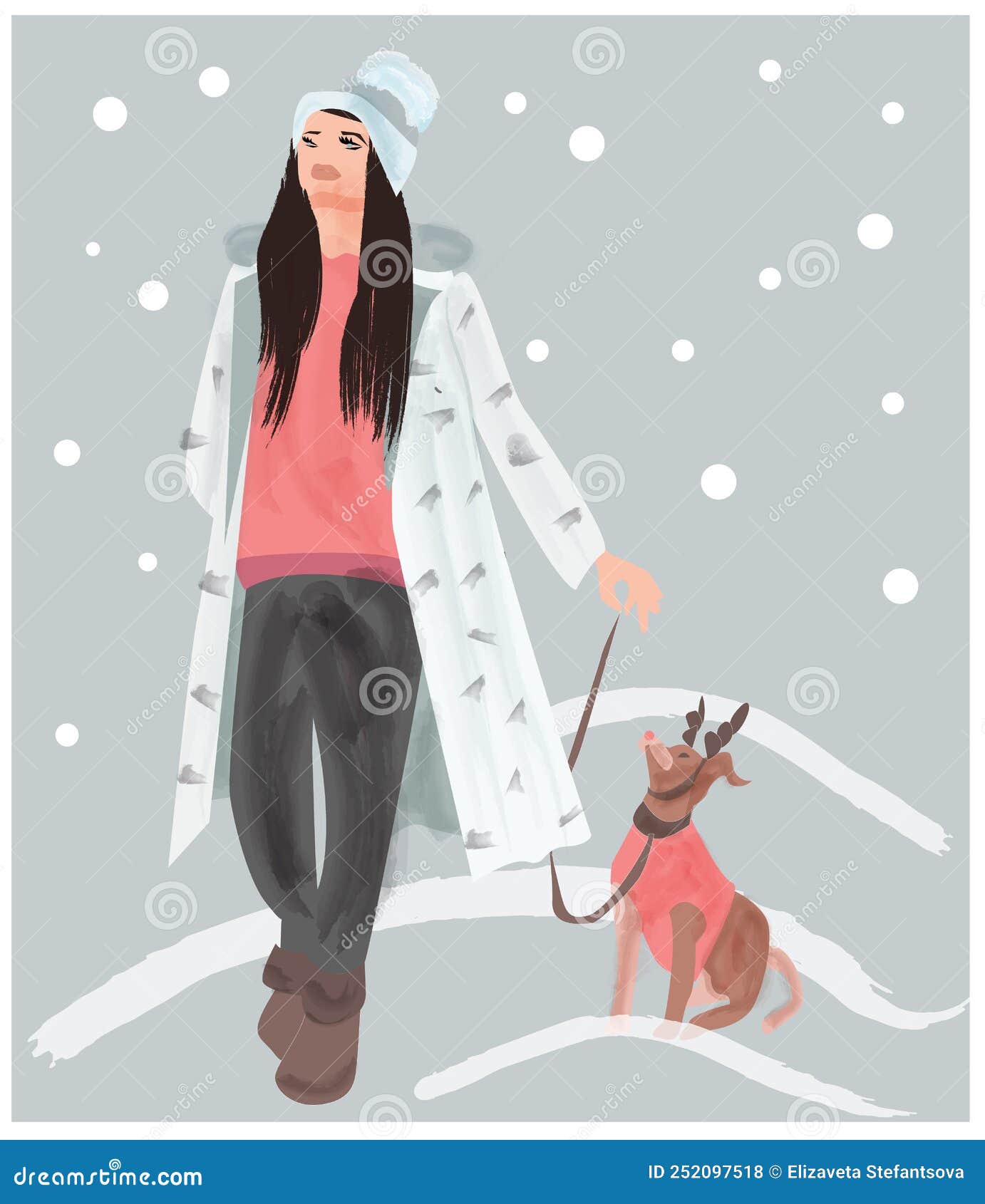 Sexy Dog Lady Stock Illustrations â€“ 56 Sexy Dog Lady Stock Illustrations,  Vectors & Clipart - Dreamstime