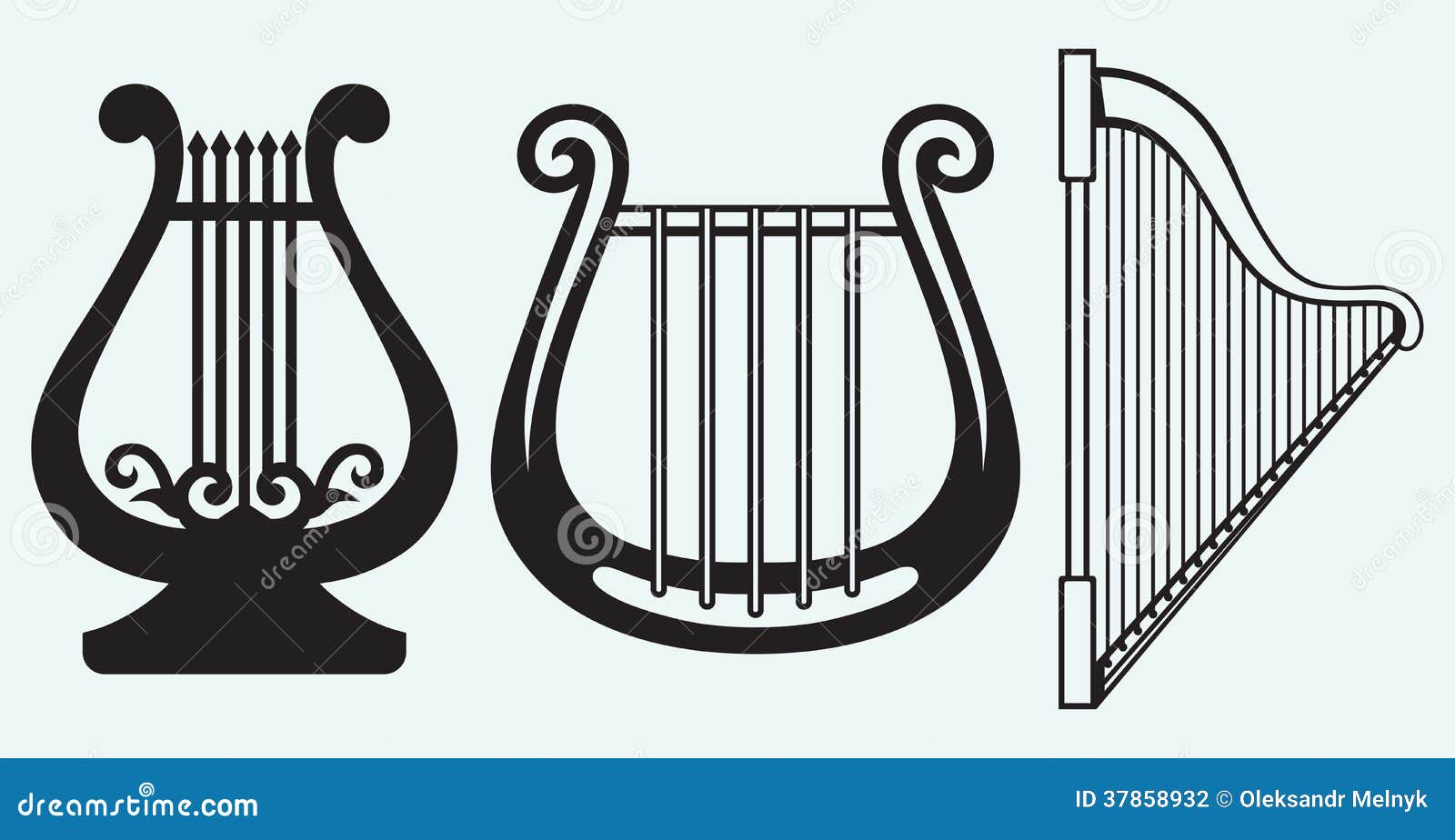 music lyre clipart - photo #47