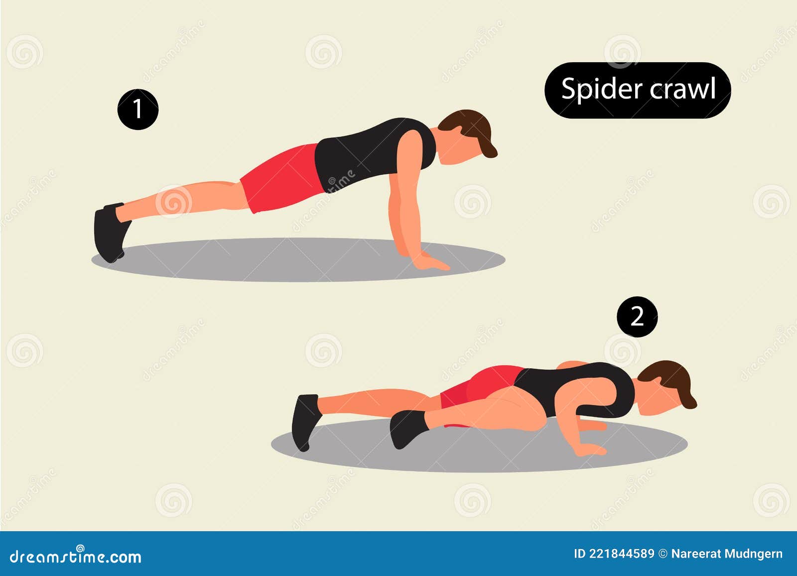 Spider exercises