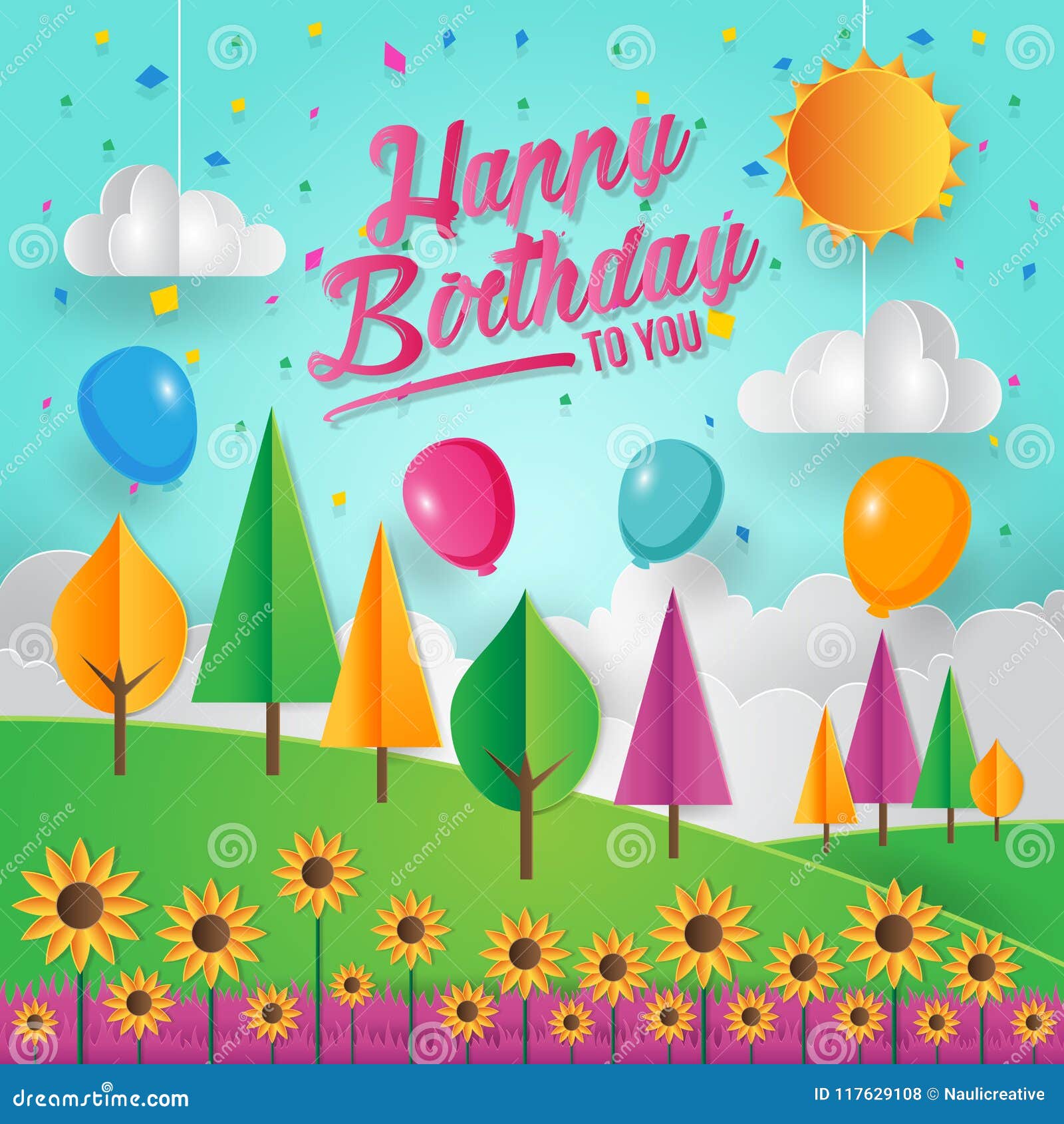 Illustration Moderne De Carte De Joyeux Anniversaire De Soleil De Nature D Amour D Art Style Sunny Bright Day De Papier Illustration De Vecteur Illustration Du Cadeau Anniversaire Illustration Moderne De Carte De Joyeux Anniversaire De Soleil De Nature D Amour D Art Style Sunny Bright Day De Papier Illustration De Vecteur Illustration Du Cadeau Anniversaire