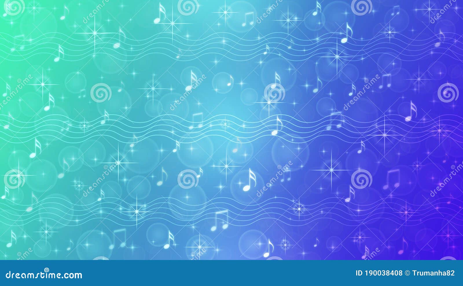 Music Notes Gradient