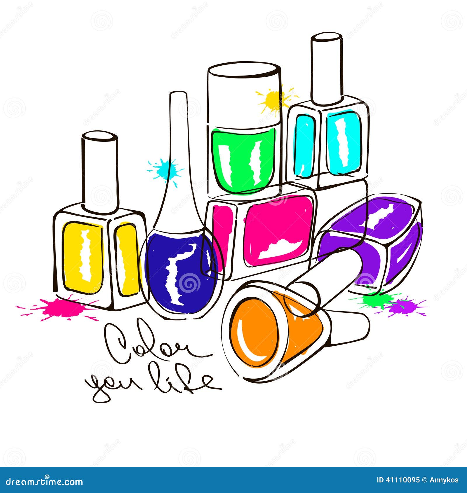 painted nails clip art - photo #34