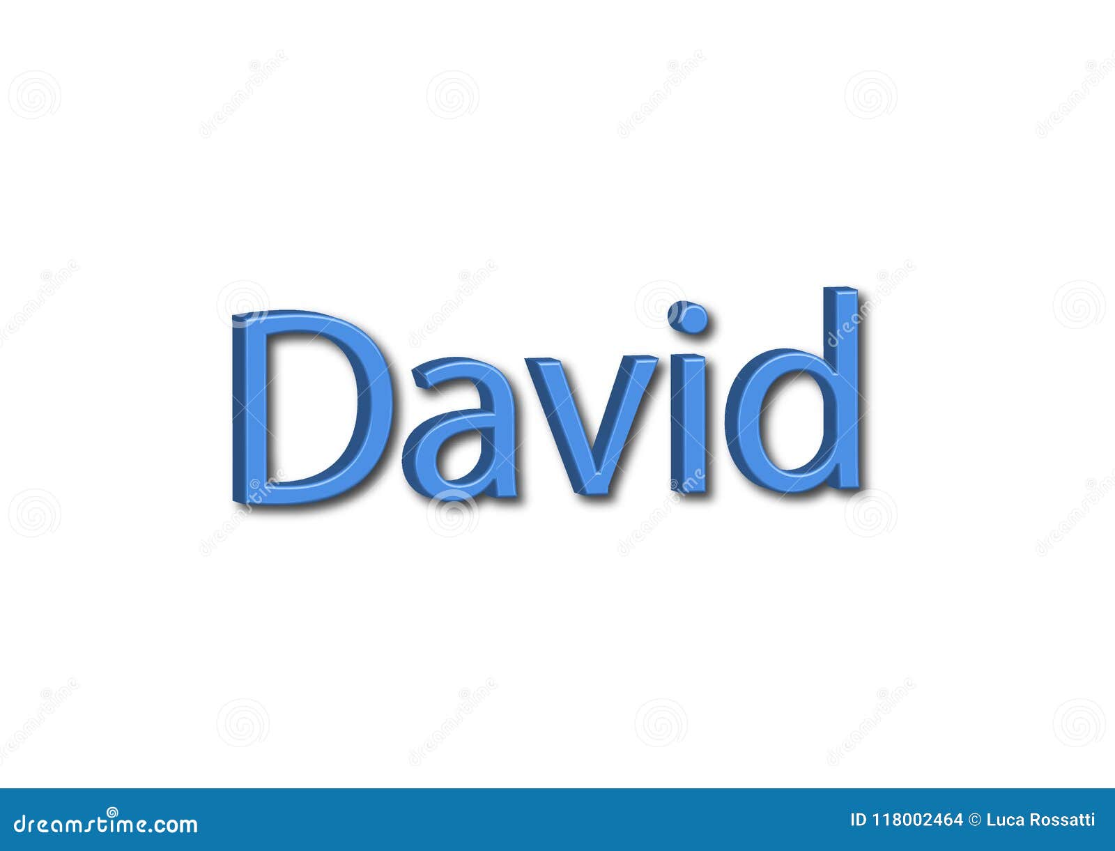 Illustration Nom David D Isolement A Un Arriere Plan Blanc Illustration Stock Illustration Du Illustration Arriere 118002464