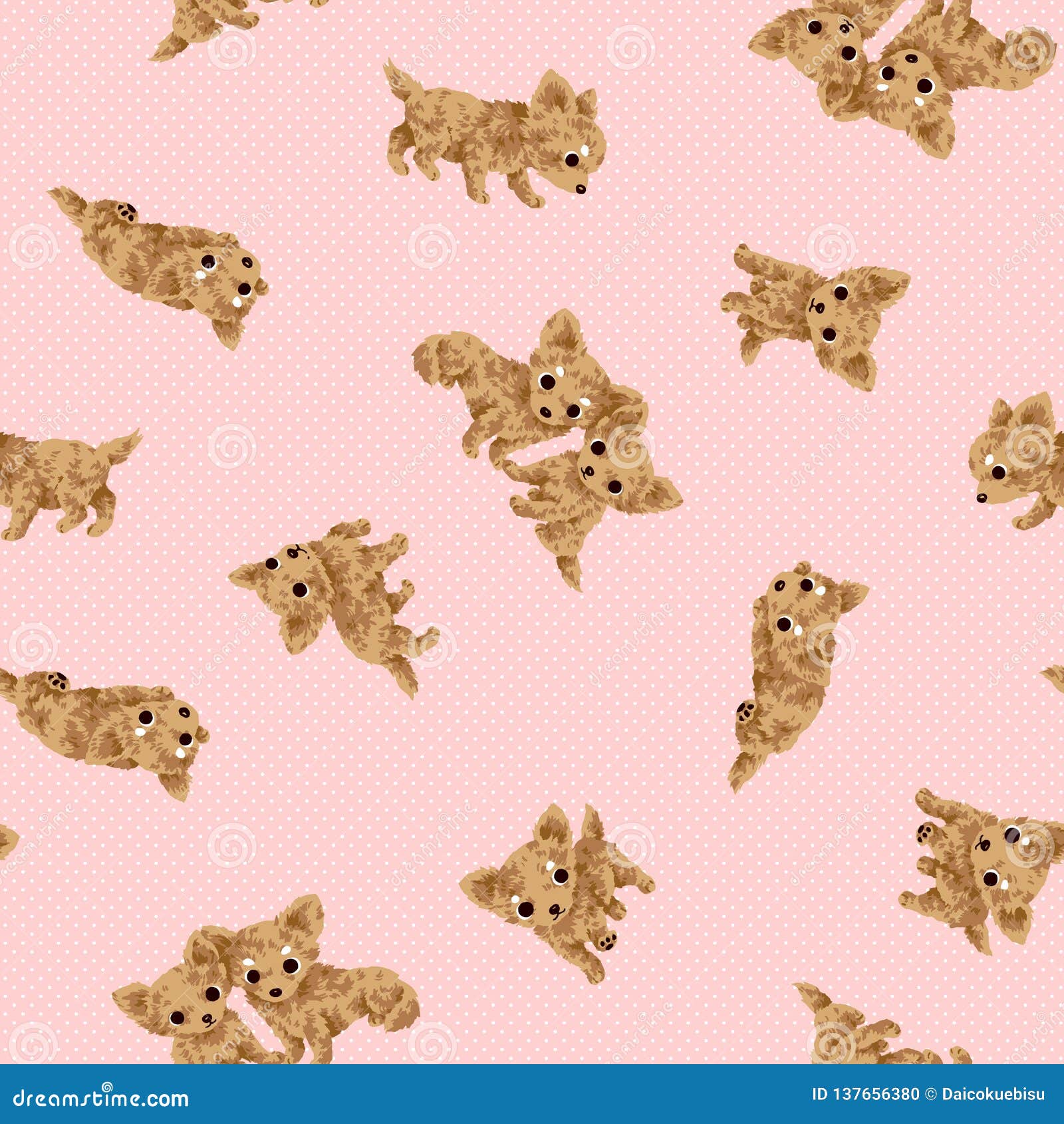  pattern of a pretty dog