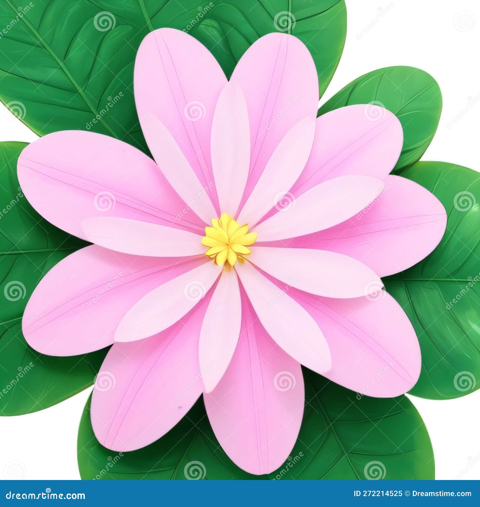 Illustration of Pink and White Flowers, Pink and White Background Stock ...