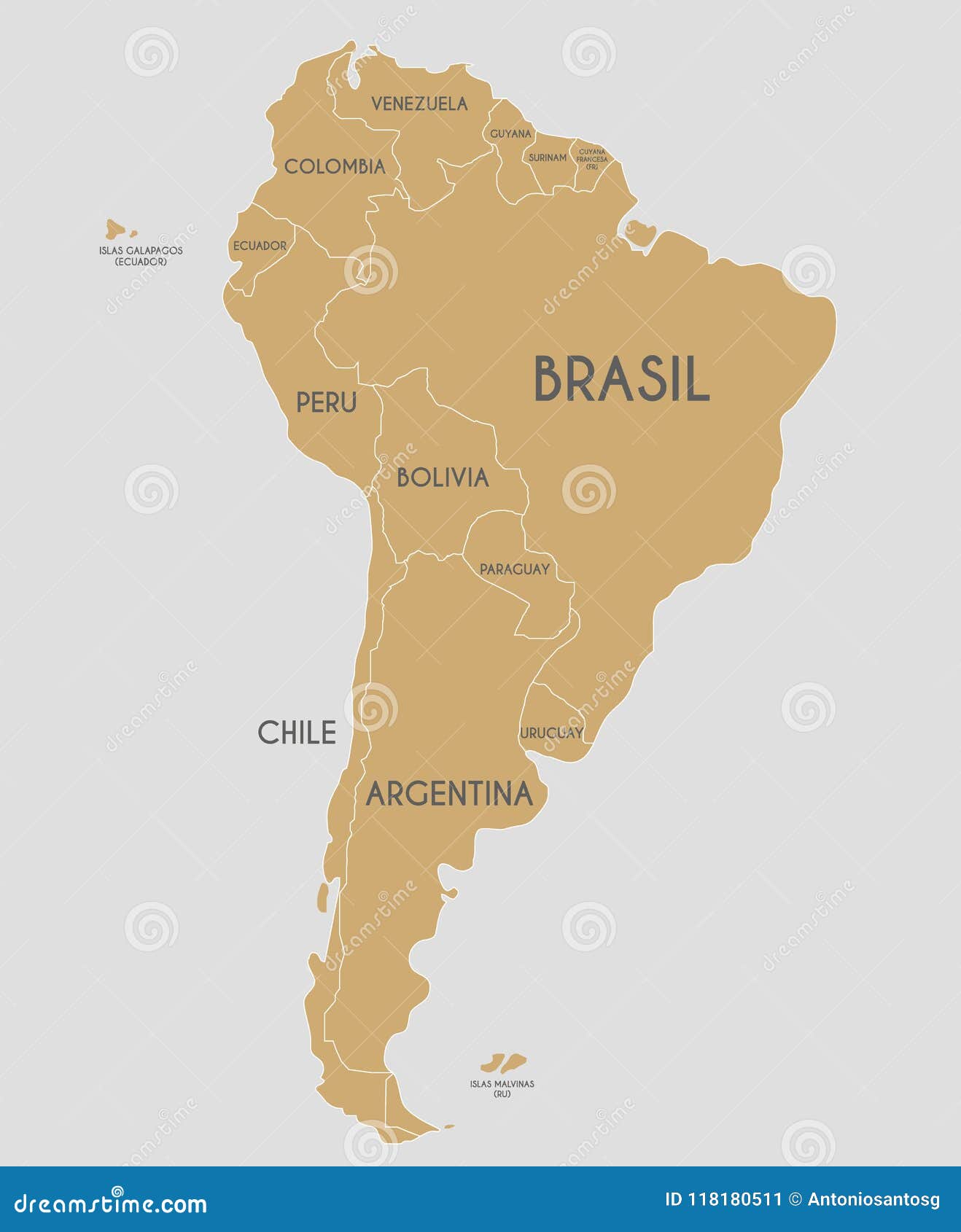 Illustration Politique De Vecteur De Carte De L Amerique Du Sud Avec Des Noms Du Pays Dans L Espagnol Illustration De Vecteur Illustration Du Illustration Amerique Illustration Politique De Vecteur De Carte De L Amerique Du Sud Avec Des Noms Du Pays Dans L Espagnol Illustration De Vecteur Illustration Du Illustration Amerique