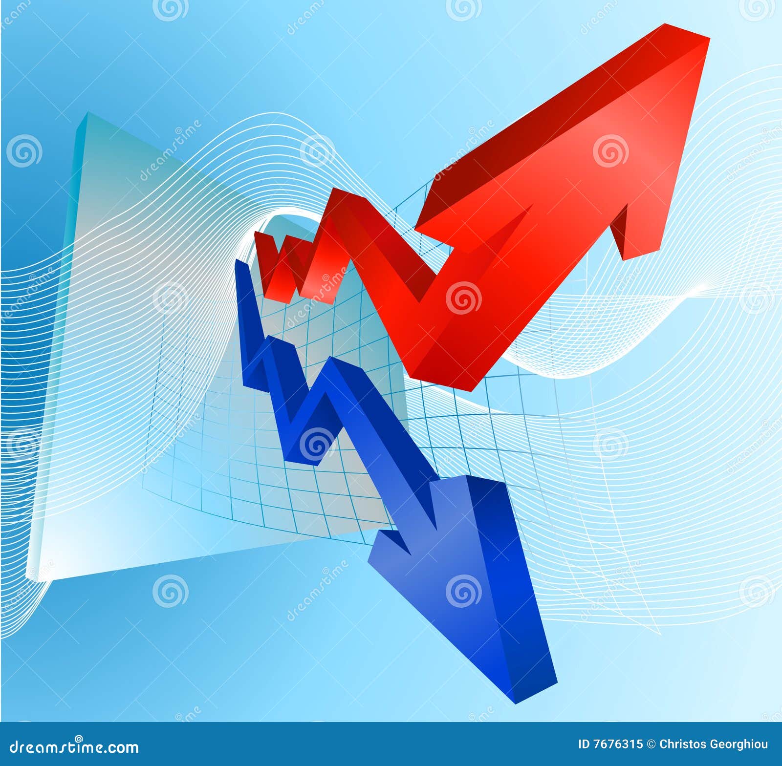Loss Graph Stock Image | CartoonDealer.com #6498943