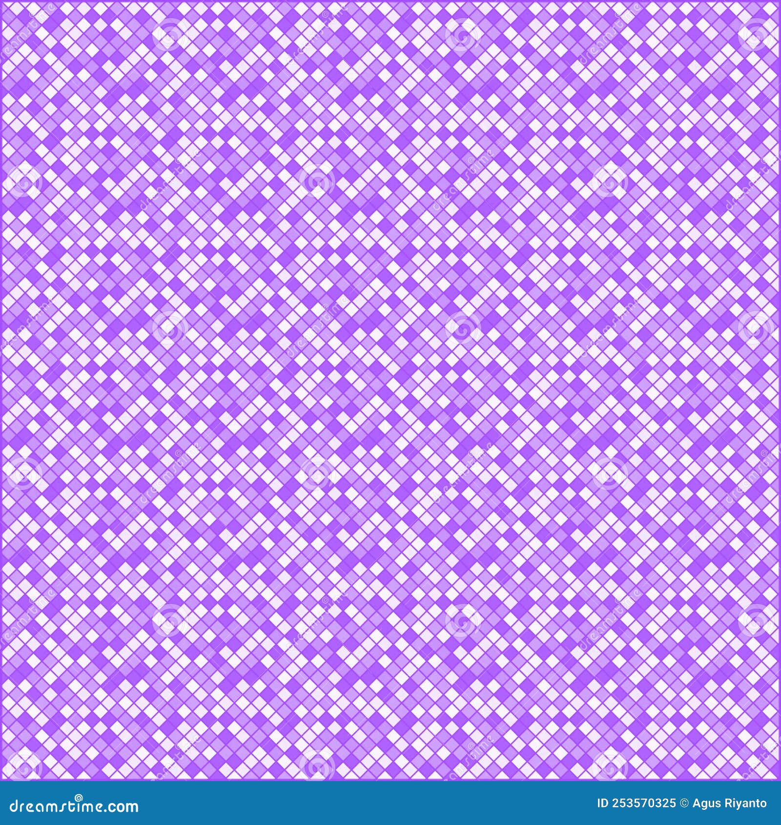 Illustration Seamless Pattern Made Purple and White Stock Illustration