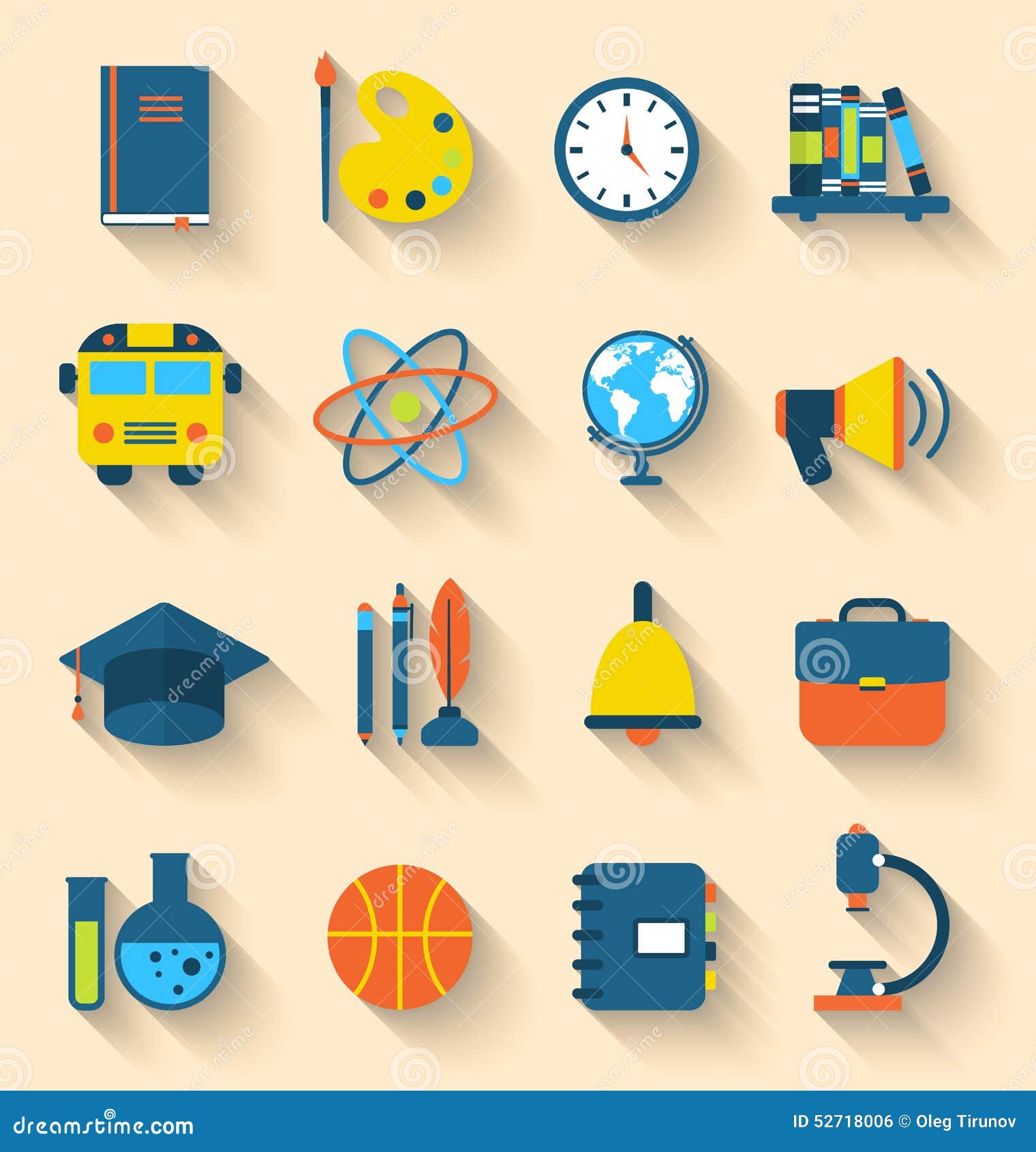 Education Subjects Icons Stock Illustrations – 974 Education