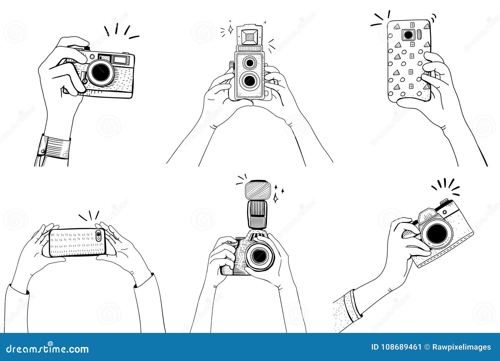 Камера с изображением на телефон. Маленький рисунок фотоаппарата. Фотоаппарат в руках референс. Руки с фотоаппаратом нарисованные. Фотоаппарат в руках рисунок.