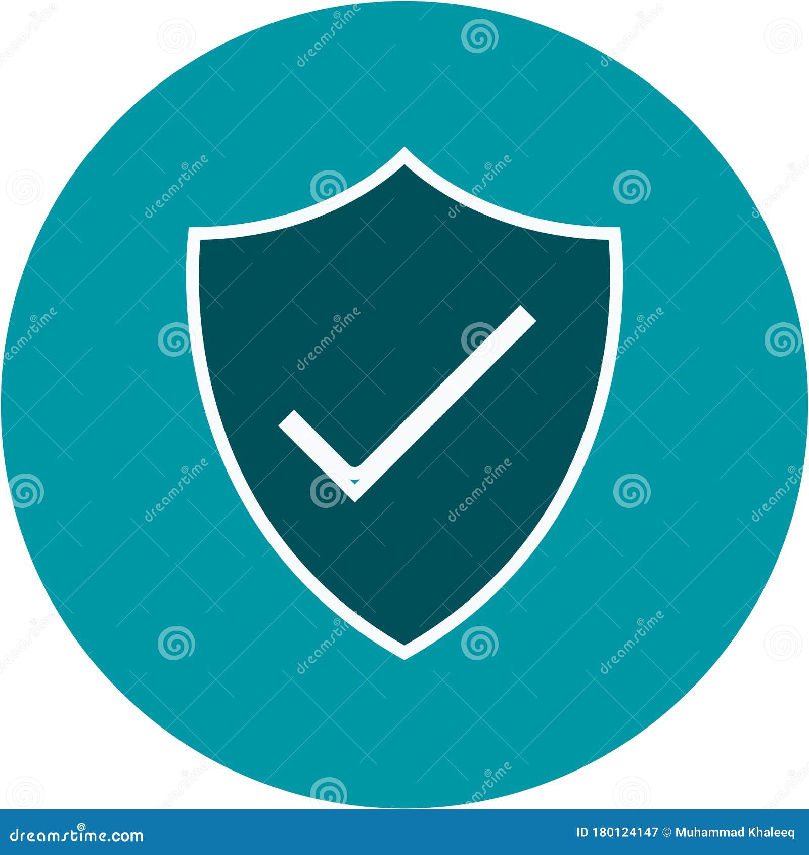 Illustration Shield Icon for Personal and Commercial Use. Stock