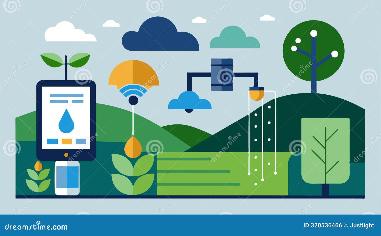 An Illustration of a Smart Irrigation Controller Using Artificial ... Circuit Diagram