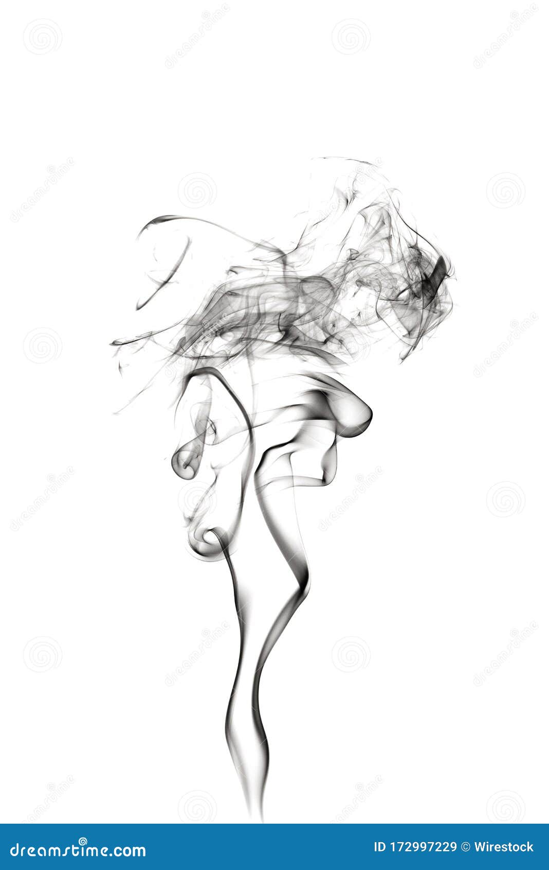 Illustration of Smoke Against a White Background - Great for Backgrounds  and Wallpapers Stock Image - Image of shape, beautiful: 172997229