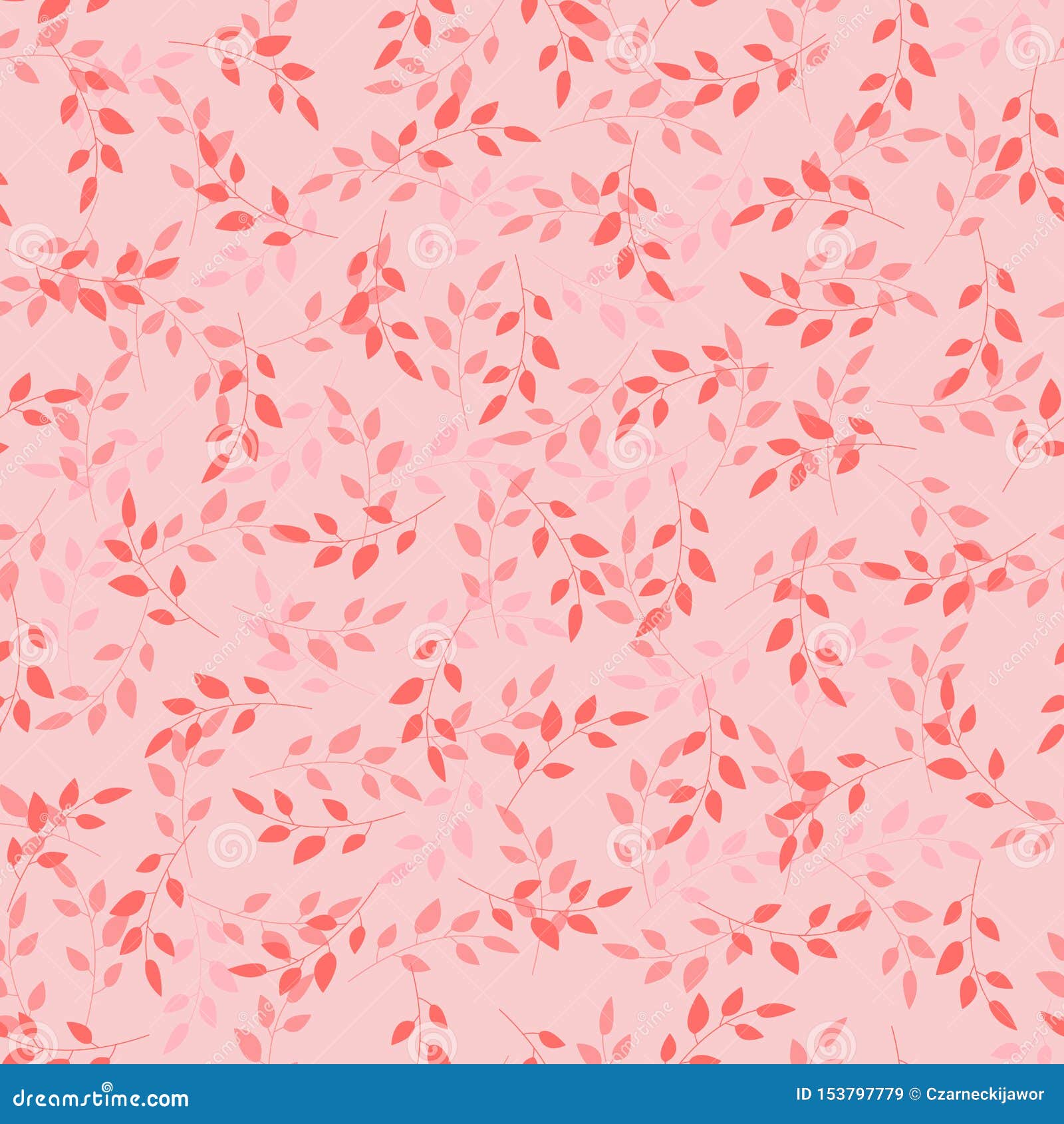 Floral Seamless Pattern on Pastel Red Background. Wallpaper Texture Design.  Stock Vector - Illustration of elegant, cards: 153797779