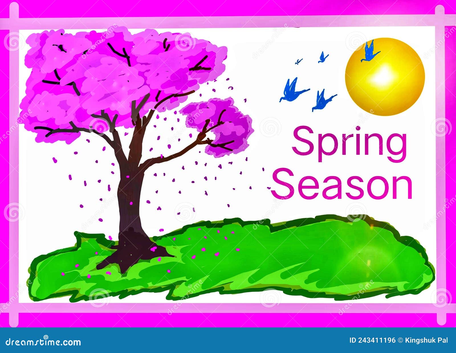 Spring Drawing Images - Free Download on Freepik-saigonsouth.com.vn