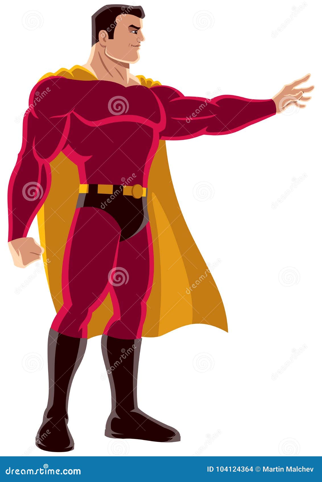 Cartoon Superhero Wielding Superpower Stock Vector - Illustration of defender, costume: 104124364 Cartoon Superhero Wielding Superpower Stock Vector - Illustration of defender, costume: 104124364