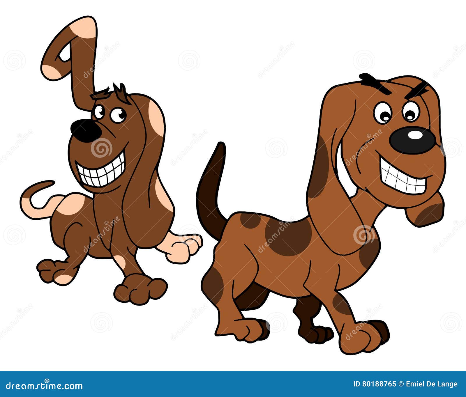 Two Cartoon Dogs Stock Illustrations 713 Two Cartoon Dogs Stock Illustrations Vectors Clipart Dreamstime