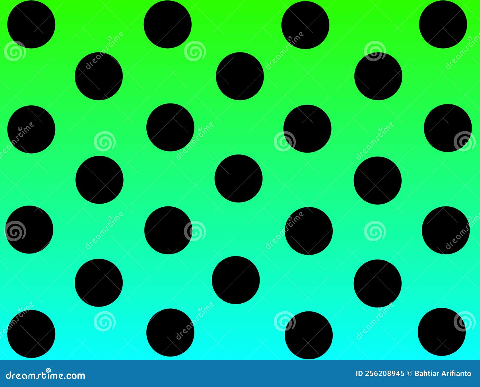 Illustration Various Black and White Circle Art Stock Illustration