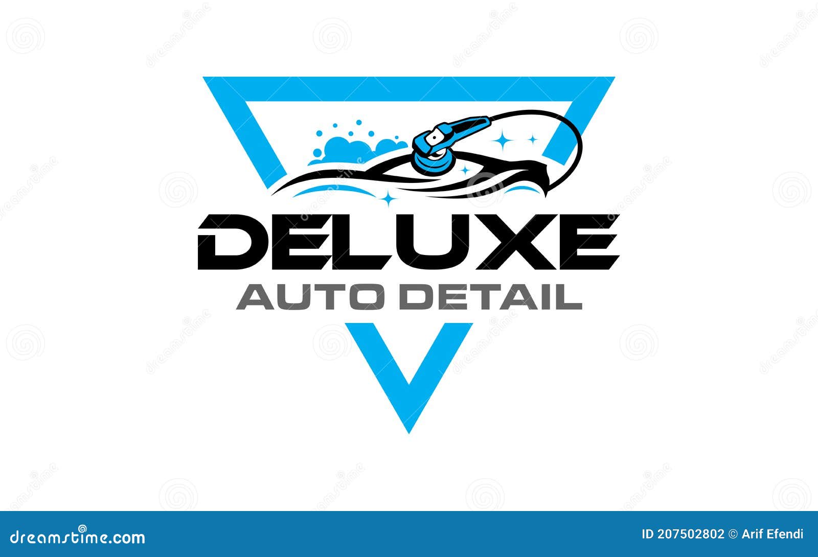   graphic of auto detailing servis logo  template-06