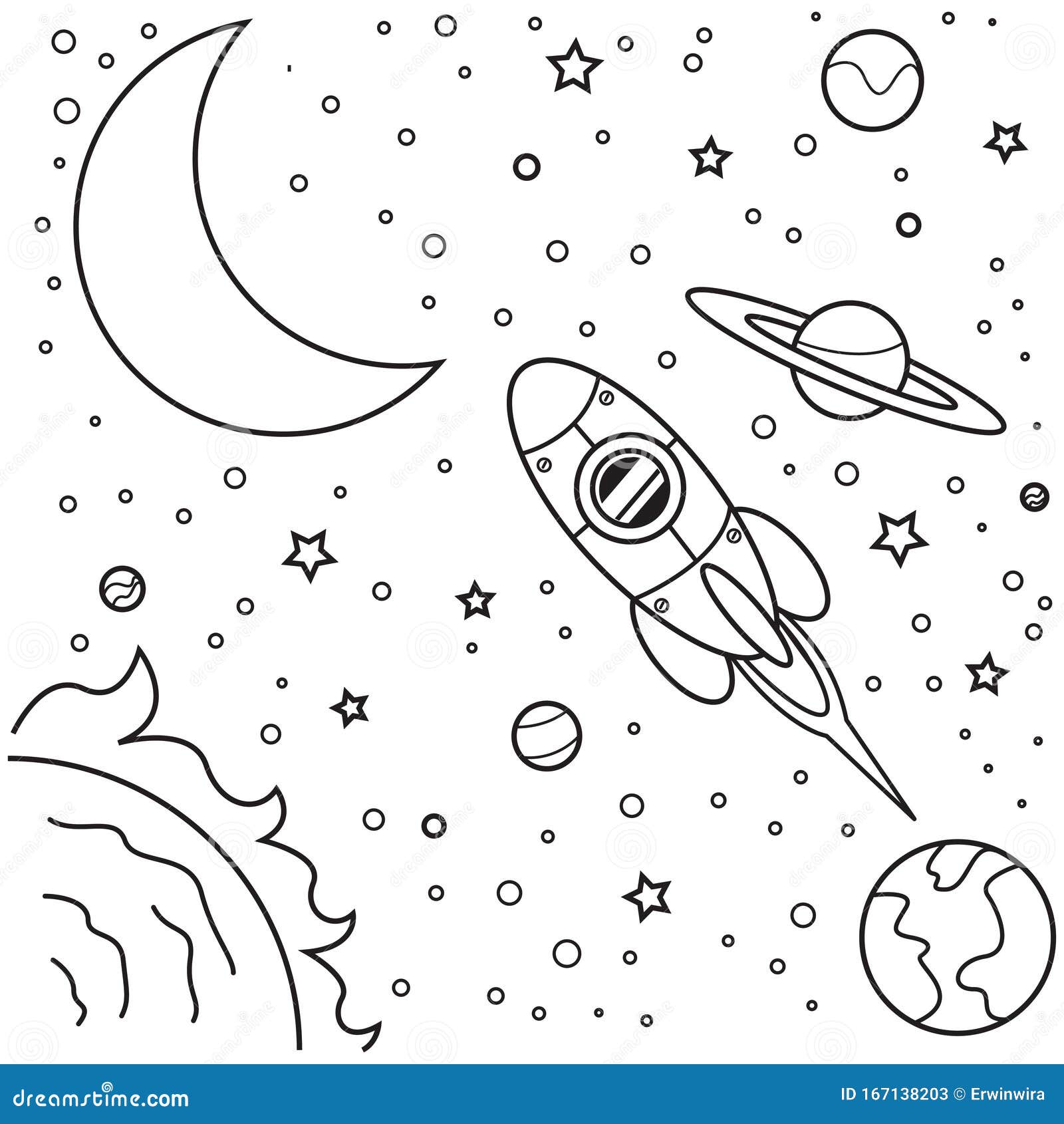 8200 Collections Coloring Pages Online Space  Latest HD